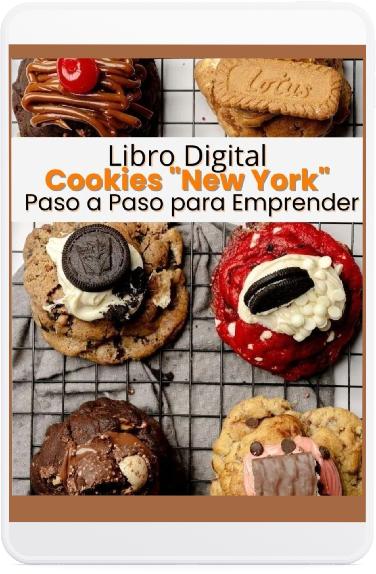 Libro Cookies New York Paso a Paso para Emprender
